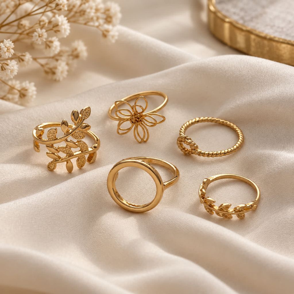 انگشتر پکی Fashion Jewelry کد 3763